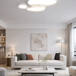 Cloud – Plafonnier Salon | Plafonnier Contemporain Forme Organique