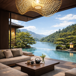 Chapeau – Plafonnier Salon | Bambou Style Japonais