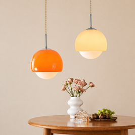 Ball – Lustre | Suspension Verre Coloré Rétro Moderne