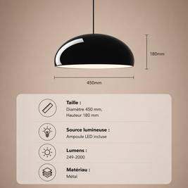 Milan – Lustre | Suspension Dôme