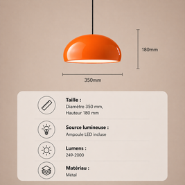 Milan – Lustre | Suspension Dôme