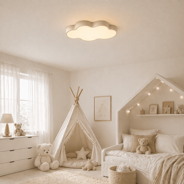 Mon Nuage – Plafonnier LED | Luminaire Nuage D'immuable Télécommande Chambre Enfant