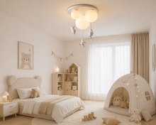 Ours Polaire – Plafonnier LED | Suspension Décorative Globe Figurine Chambre Enfant