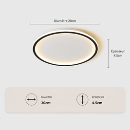 Chakram – Plafonnier LED | Plafonnier Halo Circulaire