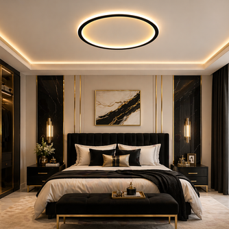 Chakram – Plafonnier LED | Plafonnier Halo Circulaire
