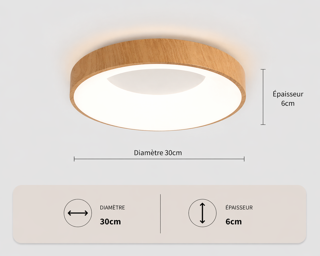Arena – Plafonnier LED | Plafonnier Rond