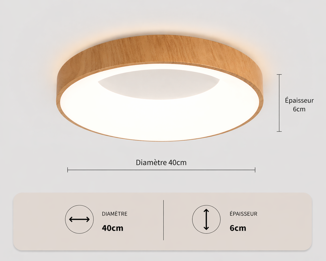 Arena – Plafonnier LED | Plafonnier Rond