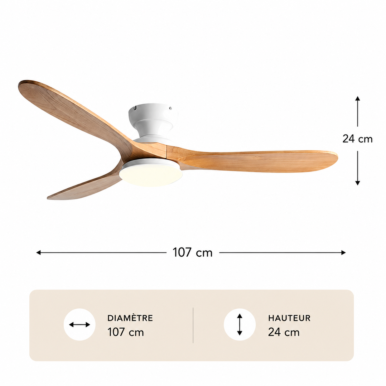 Hélice – Plafonnier Ventilateur | Ventilateur Plafond LED