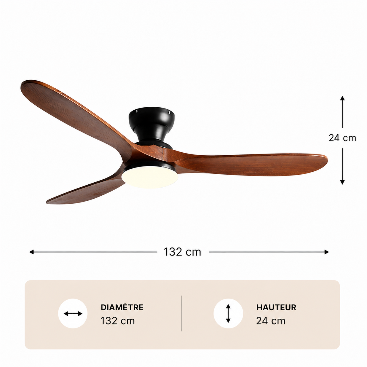 Hélice – Plafonnier Ventilateur | Ventilateur Plafond LED