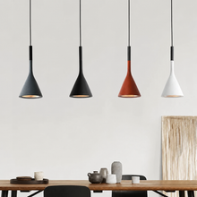 Minimalisme – Lustre | Suspension Conique Colorée Style Moderne
