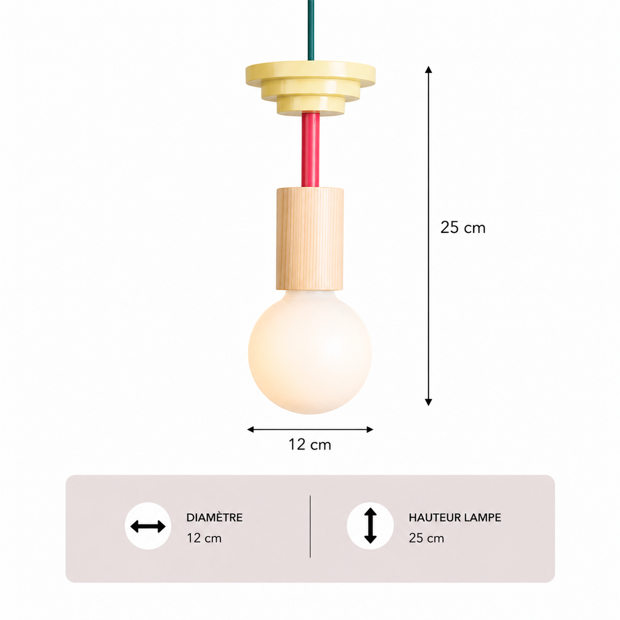 Charlie – Lustre | Suspension Bois Style Européen