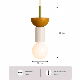Charlie – Lustre | Suspension Bois Style Européen