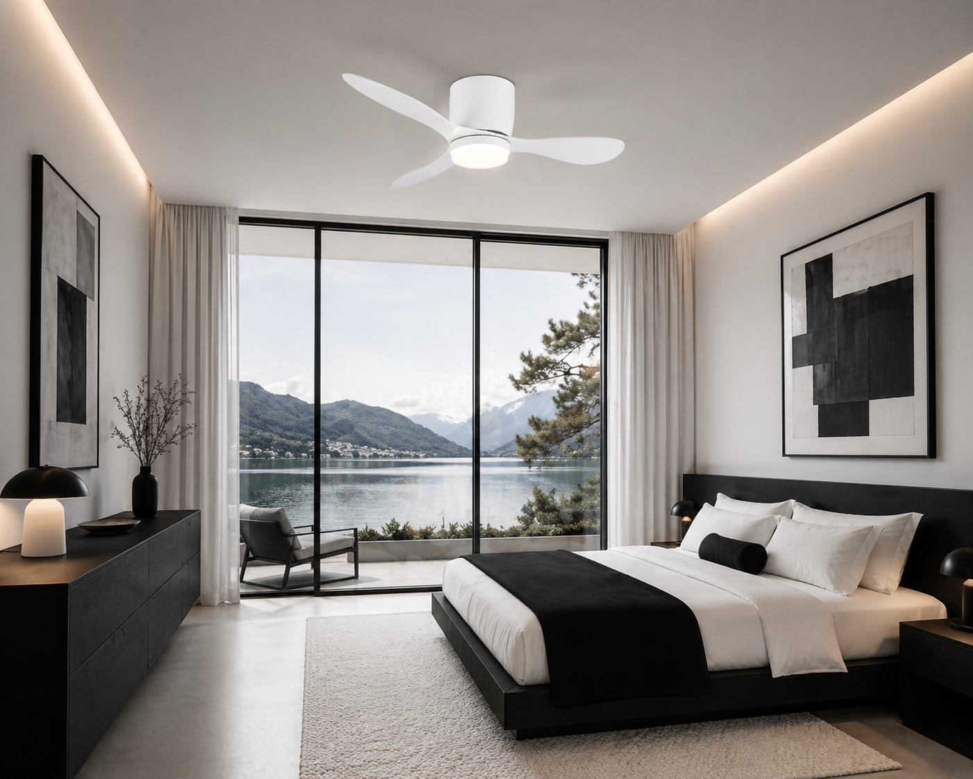 Velaris – Plafonnier Ventilateur | Ventilateur Plafond LED