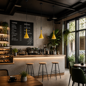 Minimalisme – Lustre | Suspension Conique Colorée Style Moderne