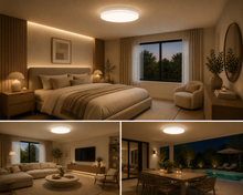 Moon – Plafonnier LED | Plafonnier Ultra-Fin Circulaire