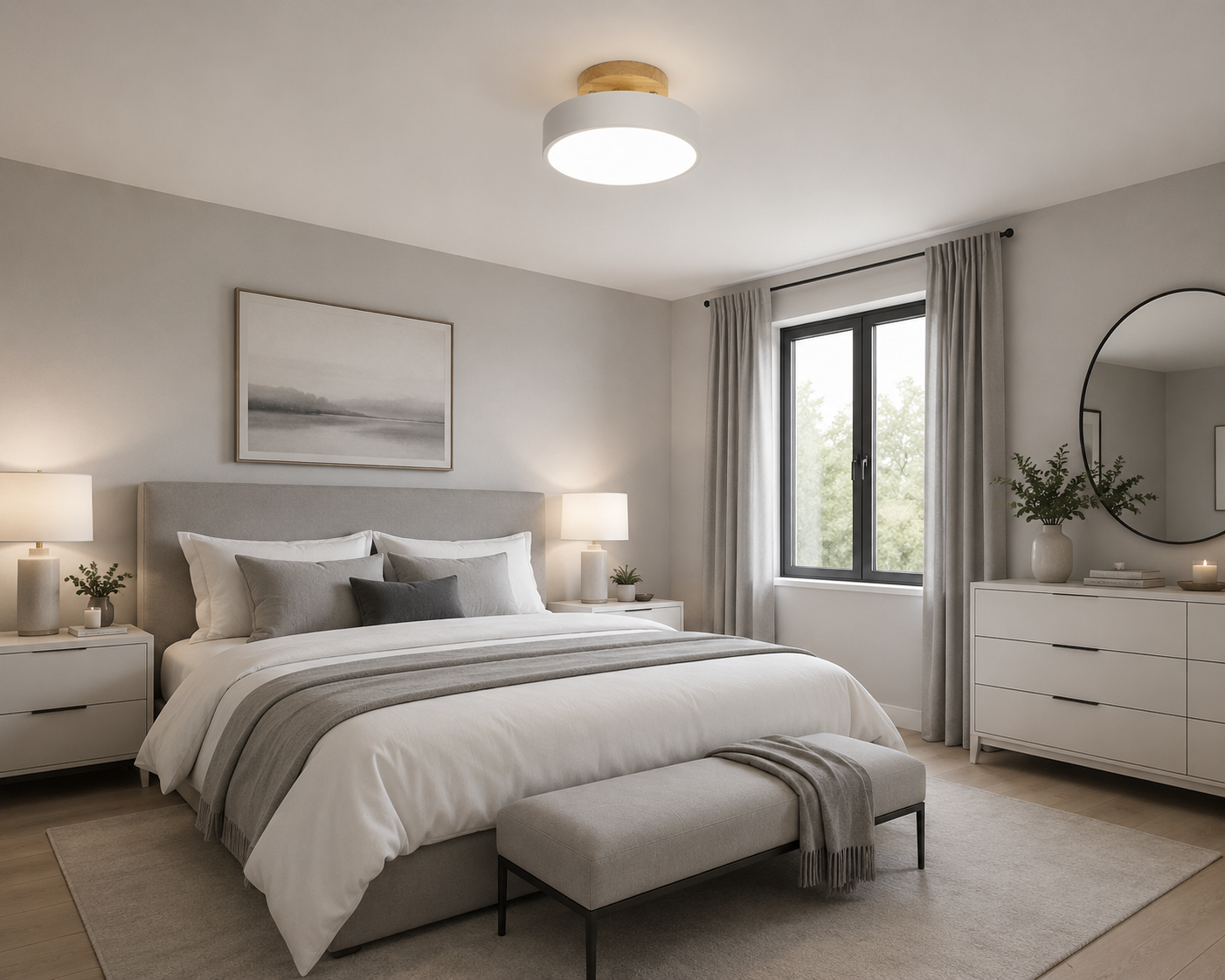 Alaska – Plafonnier LED | Plafonnier Compact Multicolore Design Moderne