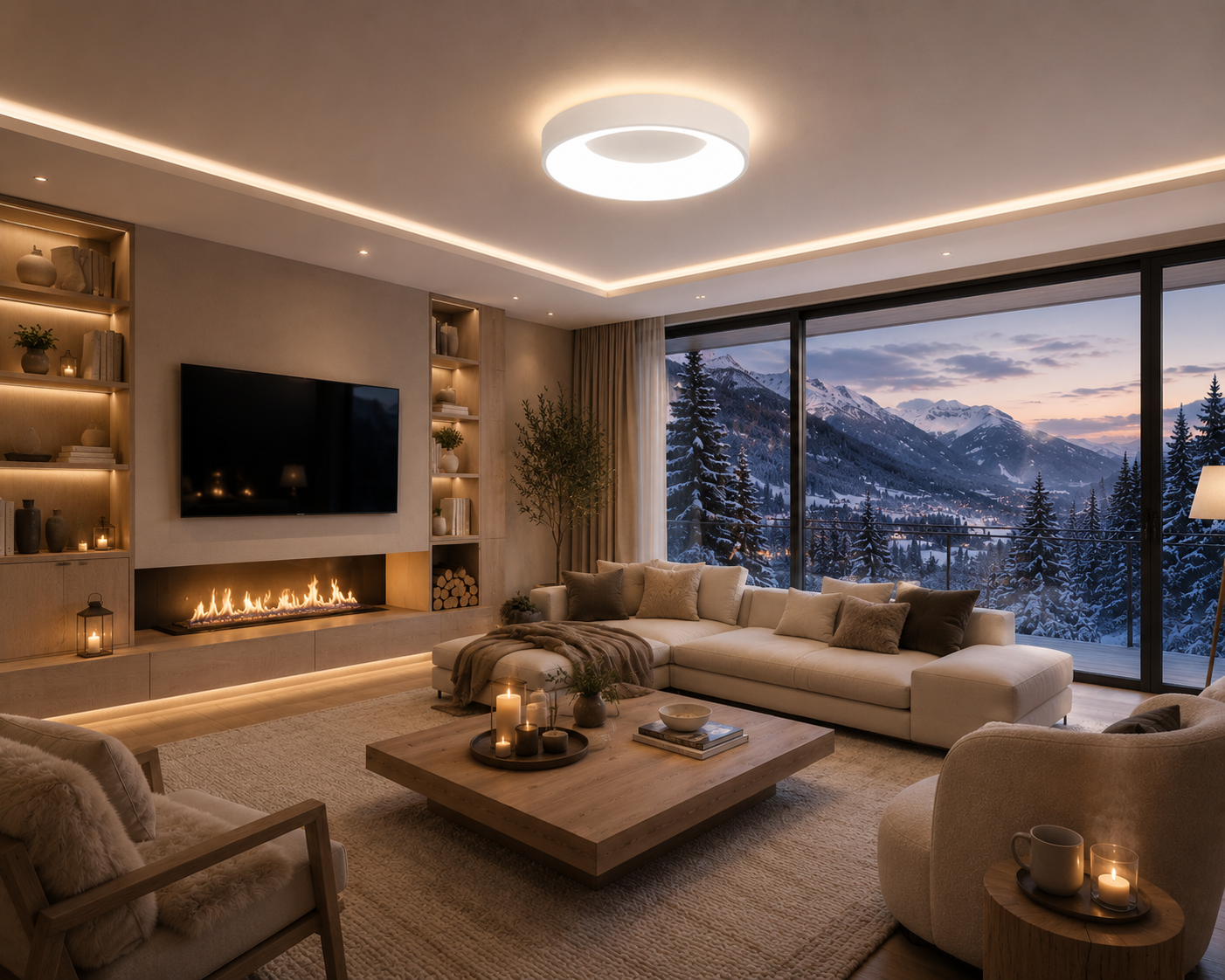 Arena – Plafonnier LED | Plafonnier Rond