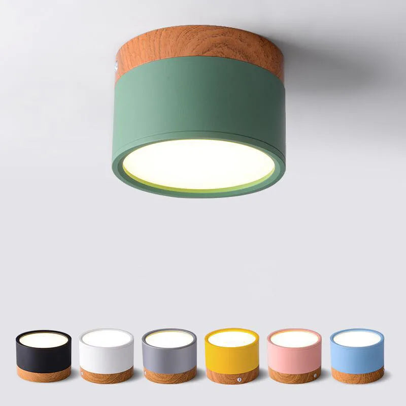 Roan – Plafonnier Salle de Bain | Spot LED Multicolore Dimmable Compact