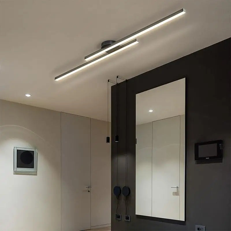Sakura – Plafonnier LED | Luminaire Linéaire Double Barre Dimmable