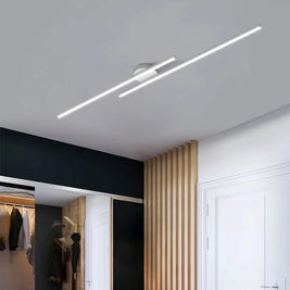 Sakura – Plafonnier LED | Luminaire Linéaire Double Barre Dimmable
