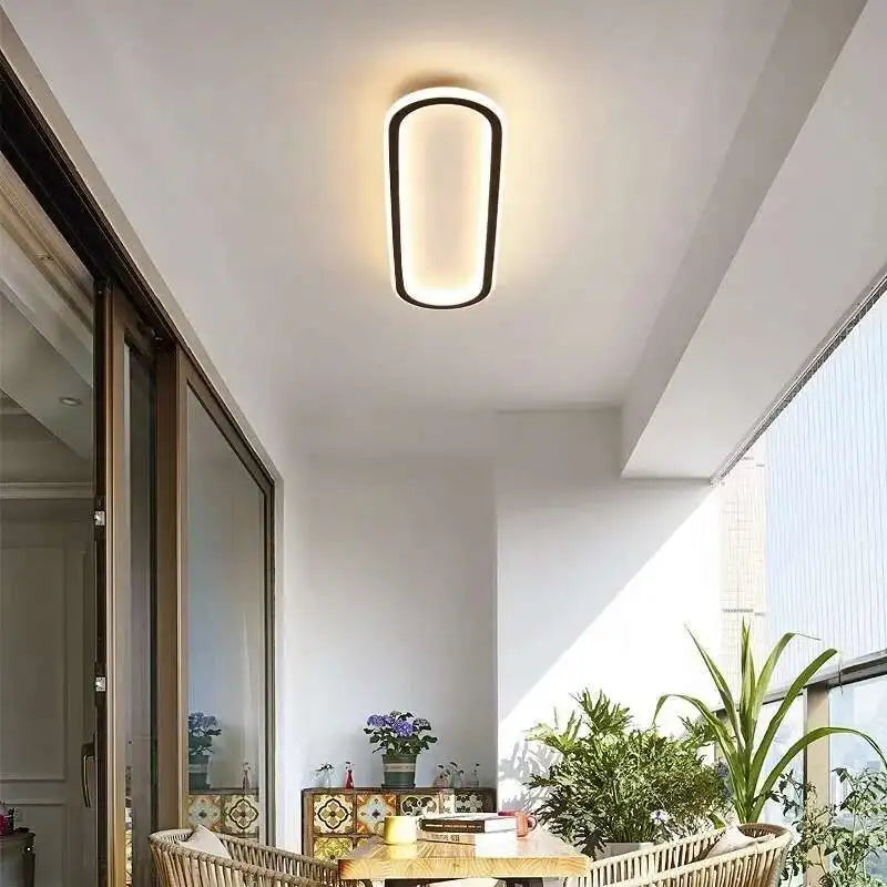 Daytona – Plafonnier LED | Luminaire Linéaire Doré Noir