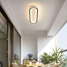 Daytona – Plafonnier LED | Luminaire Linéaire Doré Noir