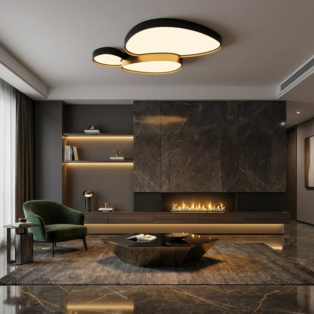 Cloud – Plafonnier Salon | Plafonnier Contemporain Forme Organique