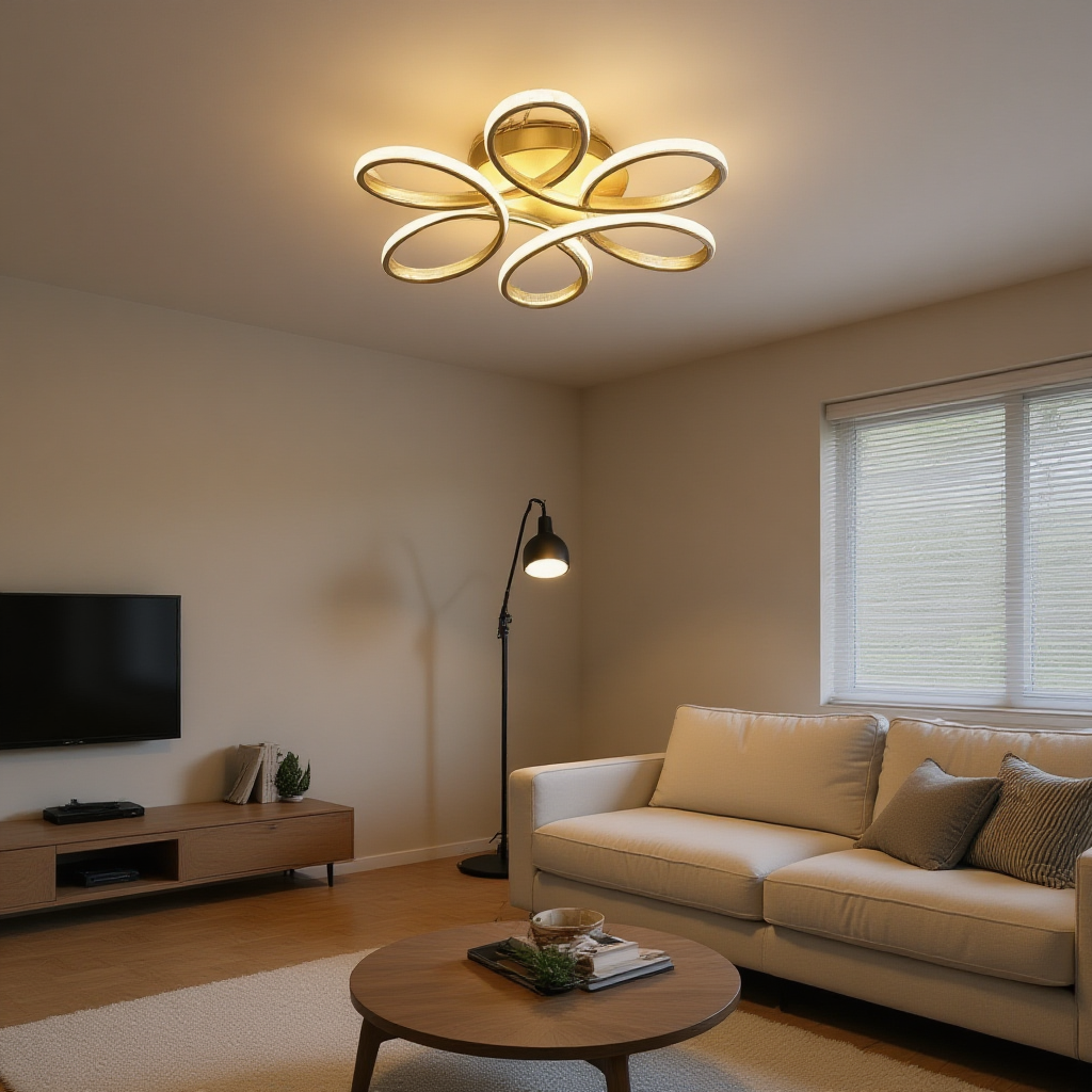Tourbillon – Plafonnier Salon | Plafonnier Design LED Dimmable